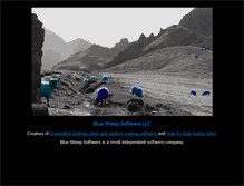 Tablet Screenshot of bluesheepsoftware.com